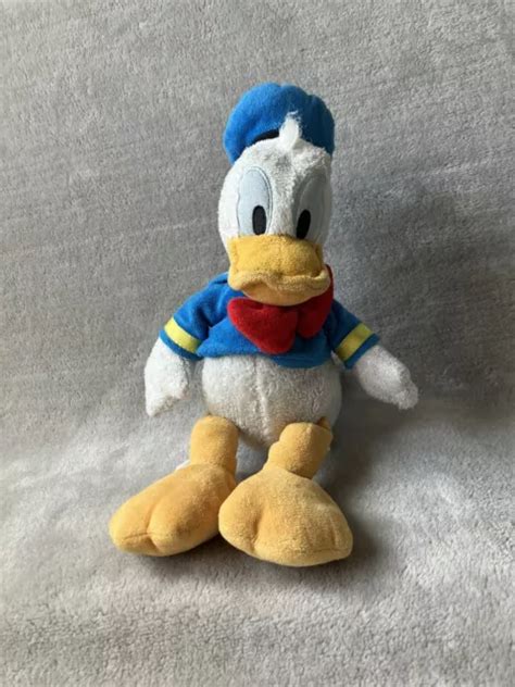 Disney Store Exclusive Stamped Donald Duck 12 Soft Plush Toy Stuffed