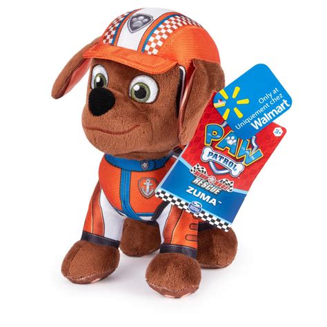 Paw Patrol 8 Inch Ready Race Rescue Zuma Plush Walmart Exclusive