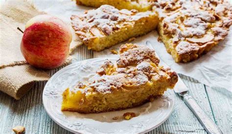 Torta Di Mele Mandorle E Miele Senza Burro Delicata