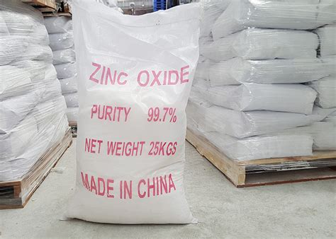 Cas No 1314 13 2 Indirect Method White Zinc Oxide Powder Industrial Grade 99 7