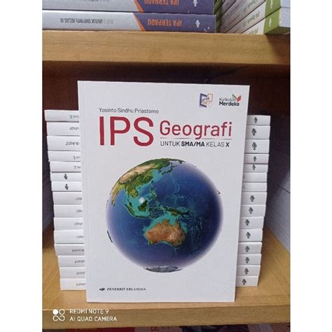 Jual OBRAL Buku IPS Geografi Kelas X SMA Kurikulum Merdeka Erlangga