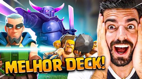 O MELHOR DECK DE PEKKA NO CLASH ROYALE YouTube