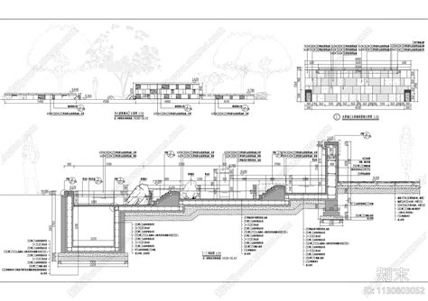 庭院景观详图施工图下载【id1130803052】知末案例馆