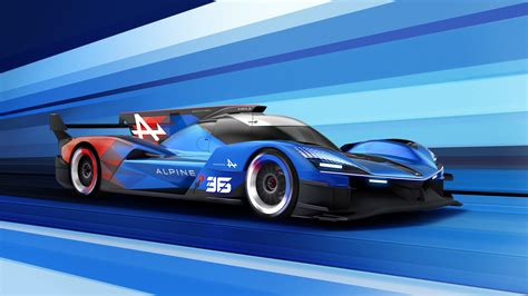 Hypercar La ravissante Alpine A424 β suscite l engouement au Mans