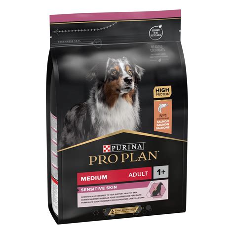 Pro Plan Medium Adult Sensitive Skin Au Saumon Pour Chien