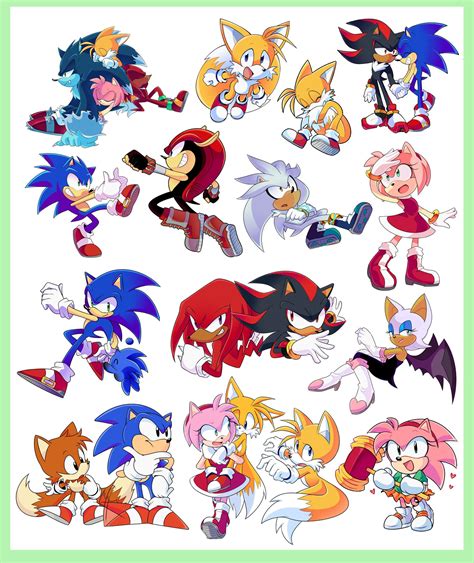 Sonic Stickers Etsy