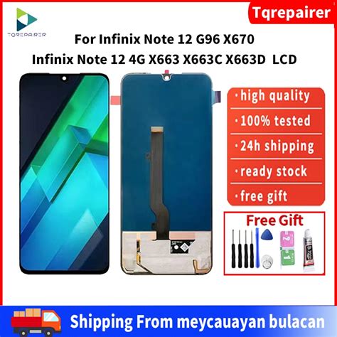 Tqrepairer Original For Infinix Note 12 G96 X670 Infinix Note 12 4G