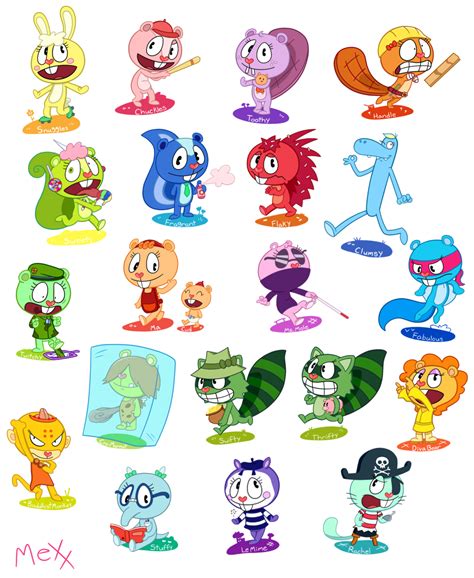 happy tree house friends