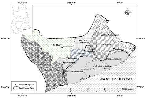 Composition Of The Greater Accra Metropolitan Area Gama And Download Scientific Diagram