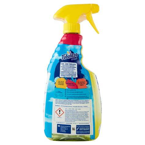 Fabuloso Detersivo Spray Sgrassatore Freschezza Limone Ml Nonpesa