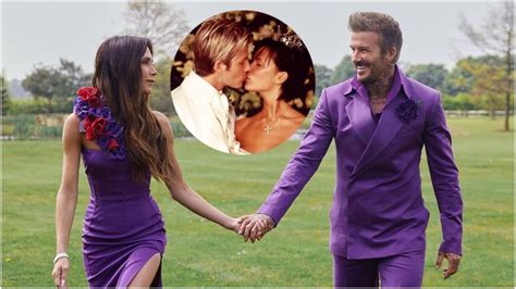 Victoria Y David Beckham Cumplen A Os De Casados Y As Lo Celebran