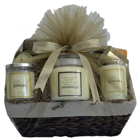 Deluxe Candle Gift Basket - Harbor Mill Candles