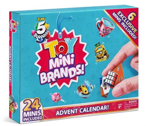 Mini Brands Food Advent Calendar Printable And Enjoyable Learning