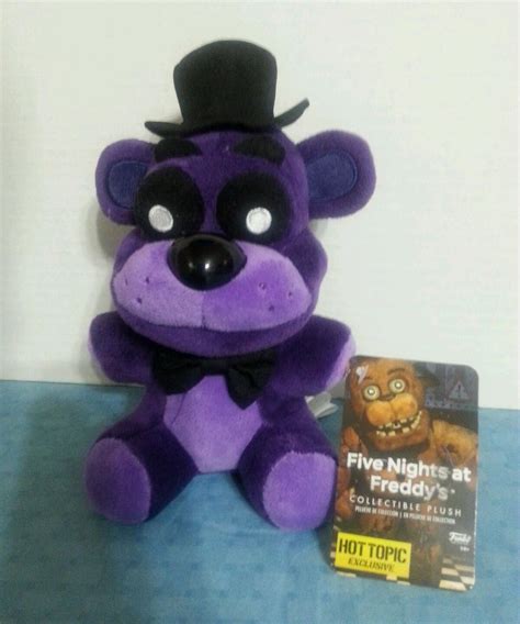 Five Nights At Freddy S Fnaf Shadow Freddy Plush Hot Topic Funko Exclusive Rare