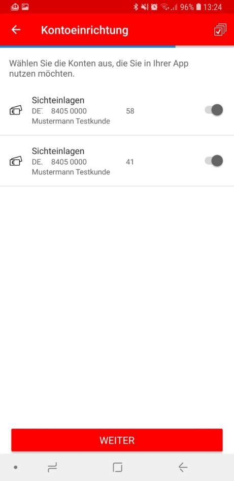 Android Anleitung Einrichtung Sparkassen App