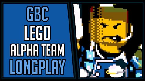 Lego Alpha Team Gbc Longplay Walkthrough Kp Youtube