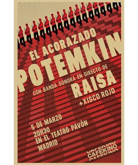 El Acorazado Potemkin El 53 Te Invitamos A Esta SesiÓn De Cine Mudo Con RockpsicodÉlico En