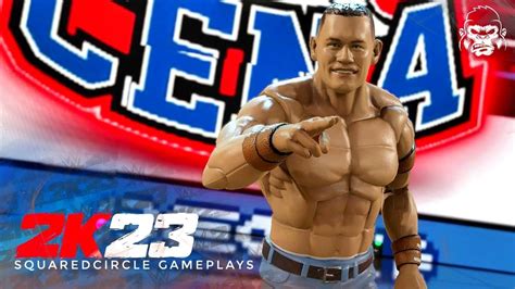 WWE 2K23 Mattel Action Figure John Cena Hidden Model WWE 2K23 YouTube