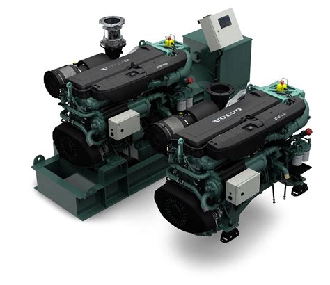 volvo penta debuts updated  engine