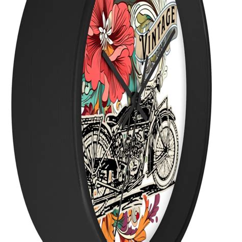 Vintage Motorcycle -Wall Clock – Tonys Pinstriping