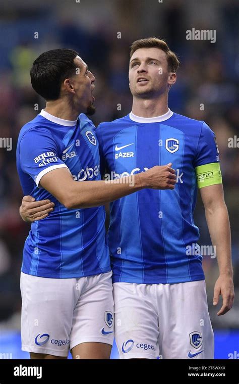 Genk S Daniel Munoz Mejia And Genk S Bryan Heynen Celebrate After