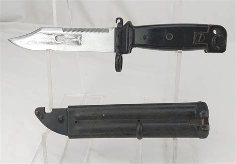 East German AKM Type II Bayonet G36 Conversion And Scabbard 1996