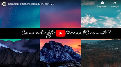 Comment Afficher L Cran Pc Sur Tv Sans Fil