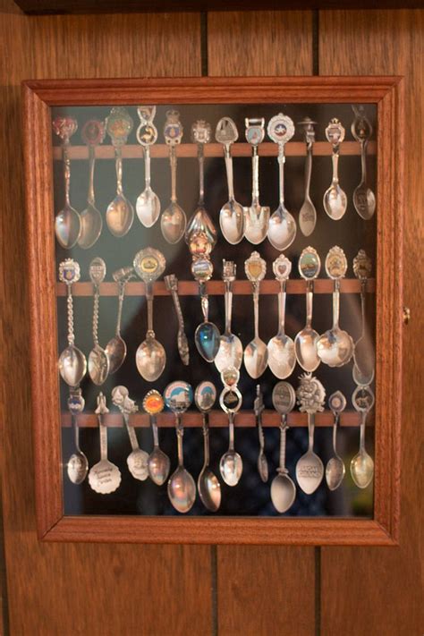 Diy Spoon Collection Display Project Shadowbox Display Spoon