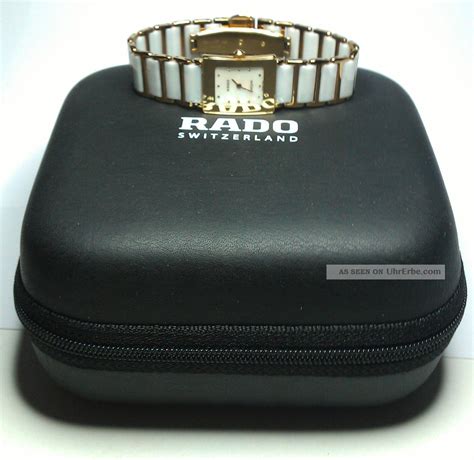 Rado Diastar Integral N Mit Box Ceramic Perlmutt Gold Wei