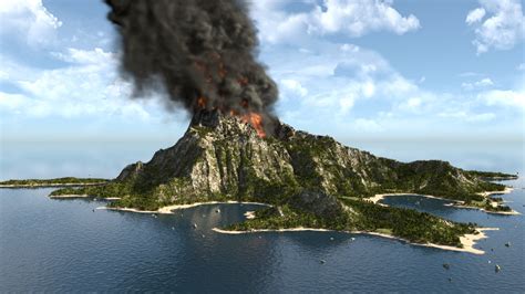 Volcano island - Finished Projects - Blender Artists Community