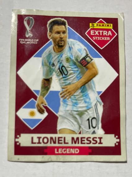 Carta Extra Sticker Panini Messi MercadoLibre