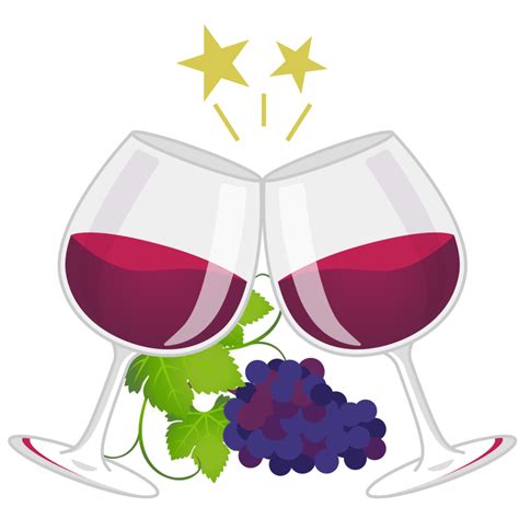 商用フリーイラスト11月ボジョレーヌーボーワイン赤グラス乾杯ぶどうbeaujolais Nouveau 商用okフリー素材集「ナイスなイラスト」