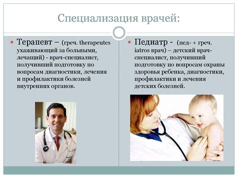 Какие есть специальности врачей список фото - PwCalc.ru