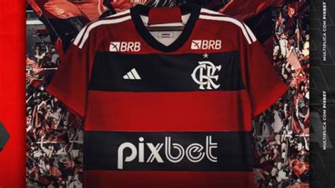 Camisa do Flamengo novo patrocinador master de R 170 milhões é