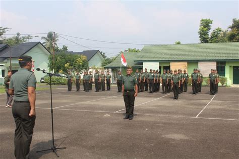 Dandim Lubuklinggau Pimpin Korp Raport Pindah Satuan Perwira