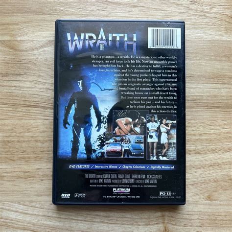 The Wraith Dvd Charlie Sheen Randy Quaid