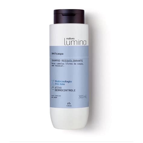 Natura Lumina Shampoo Anticaspa 300ml Shopee Brasil