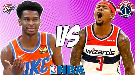 Oklahoma City Thunder Vs Washington Wizards 1623 Nba Free Picks