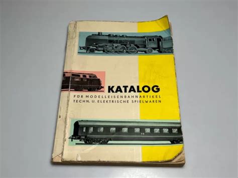 SPUR H0 DDR KATALOG 1961 Loks Wagen Häuser Zubehör 240 Seiten Sehr