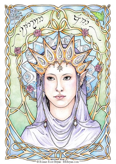 Arwen Undomiel Lady Of Rivendell Queen Of The United Kingdoms Of