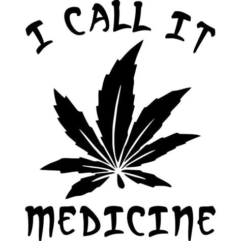 [WZH142]WEED I CALL IT MEDICINE Vinyl Decal Car styling Car Sticker ...