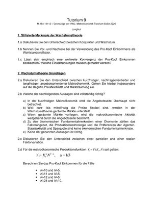 Makrotheorie Buch Kapitel 4 MAKROTHEORIE BUCH KAPITEL FINANZMÄRKTE