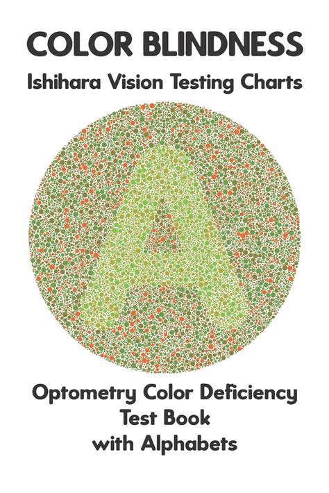 Color Blindness Ishihara Vision Testing Charts Optometry Color