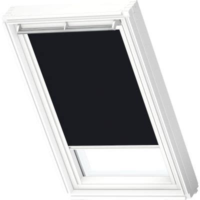 Velux DKL MK04 3009SWL Manual Blackout Blind Black White Line