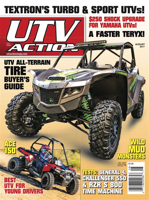 The August Issue Of Utv Action Utv Action Magazine