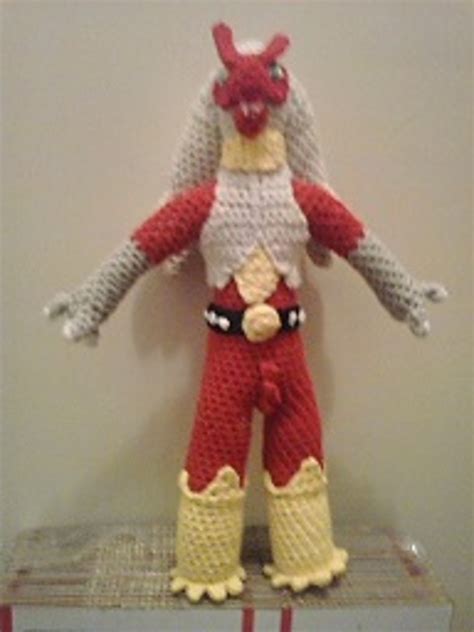 Ravelry Pyro The Blaziken Pokemon Pattern By Christjan Bee