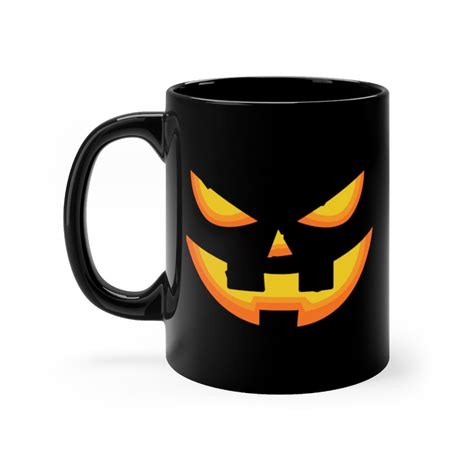 Jack O Lantern Mug Halloween Mug Spooky Mug Jack O Lantern Etsy