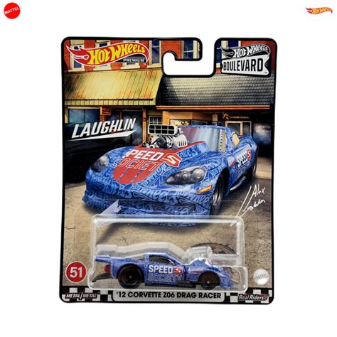 Hot Wheels Premium Single Boulevard Corvette Z Drag Racer