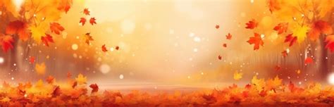 Premium AI Image | Beautiful autumn landscape Colorful seasonal autumn ...