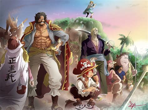 One Piece Wallpaper Shanks And Luffy